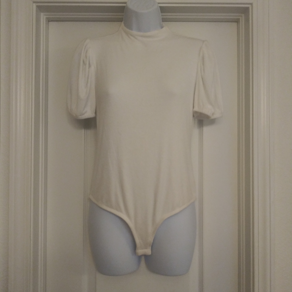 21 Saints White Short Sleeve Bodysuit